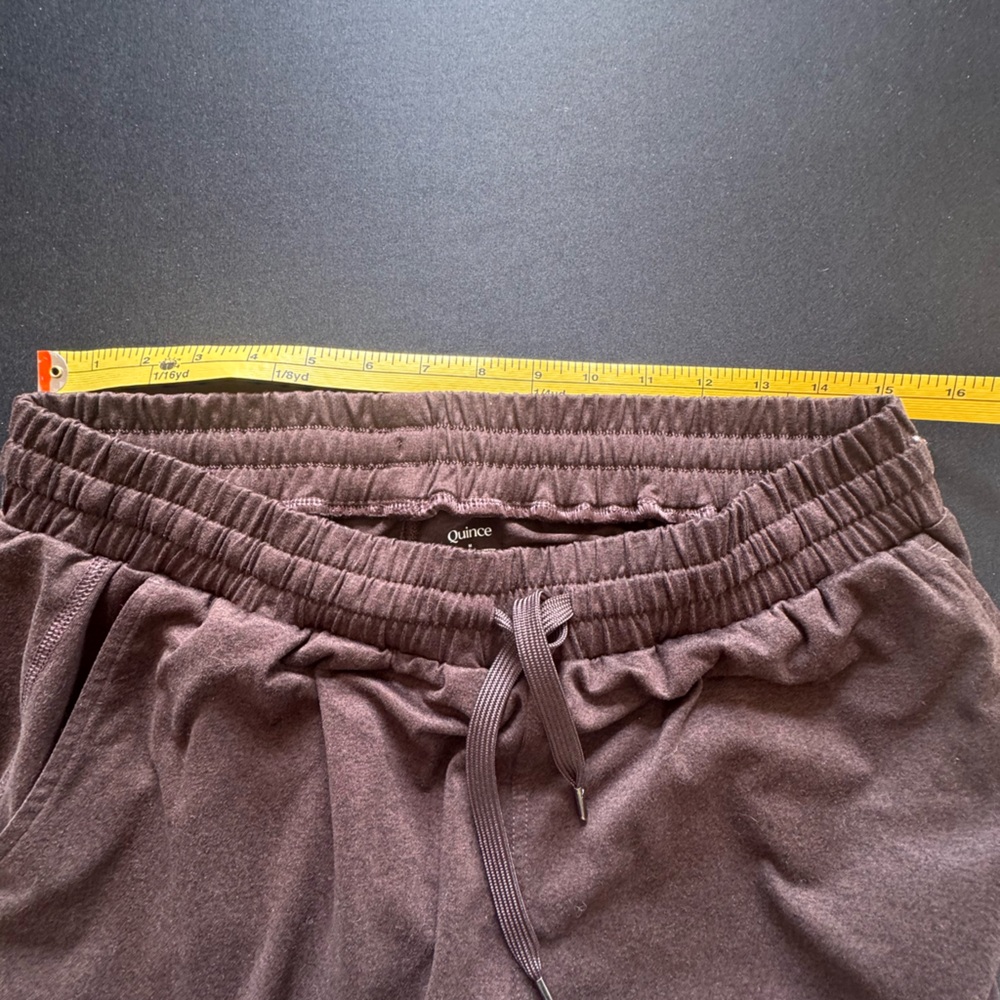Quince Jogger Flowknit size M  Brown